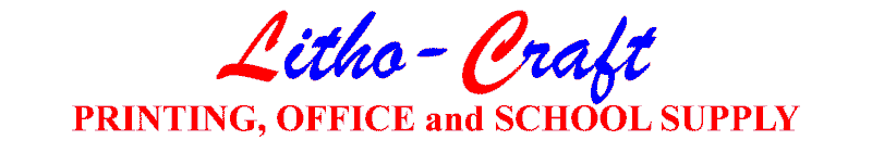 Litho-Craft Printing, Office and School Supply